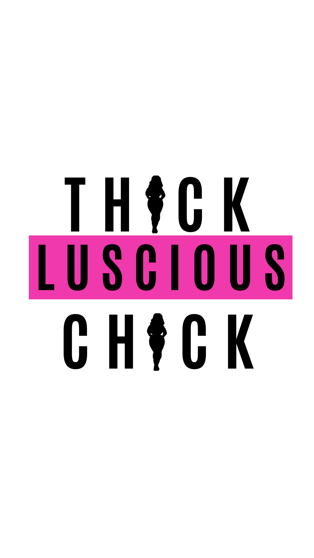 Thick Luscious Chick logo